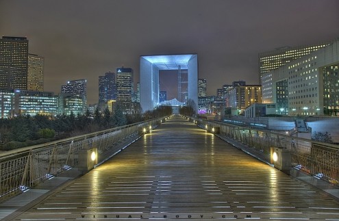 La Défense en HDR, Paris