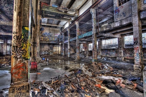 Étage inférieur - usine St-Henri