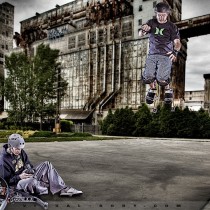 Échasse urbaine - Urban Life II