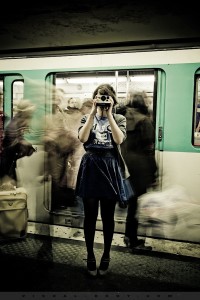 04 Le Polaroid, Bambie dans le métro