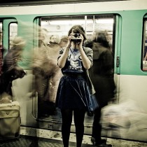 04 Le Polaroid, Bambie dans le métro