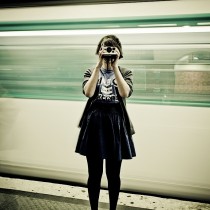 06 Flou Polaroid, Bambie dans le métro