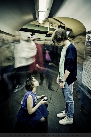 07 Le jeux video, Bambie dans le métro