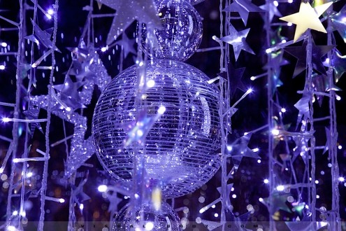 Decors sur les Champs Elysee, Paris