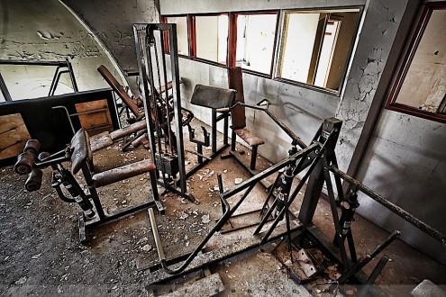 Negro Community Center - gym