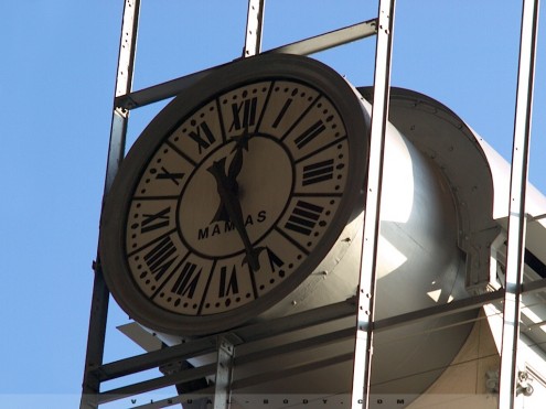 Horloge, Paris la Villette