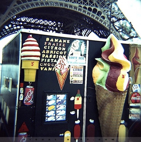 Kiosque de glaces