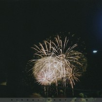 Feux d'artifices - Polaroid