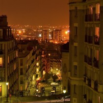 Vue sur la ville depuis Montmartre, Paris