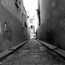 Ruelle à Montmartre, Paris