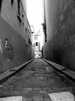 Ruelle à Montmartre, Paris