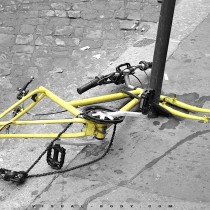 Vélo abandonné, Montmartre, Paris