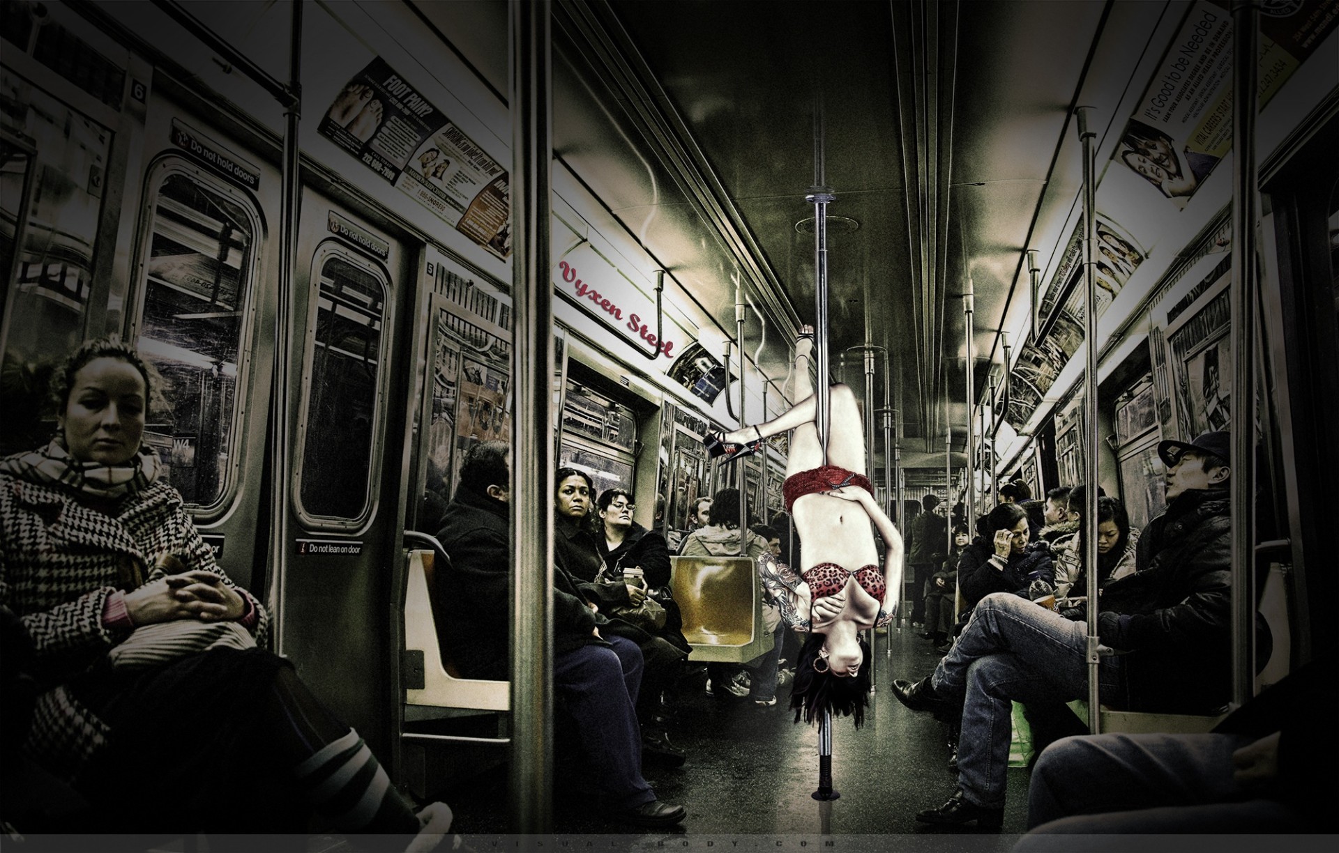 Urban Life II - Danseuse dans le métro